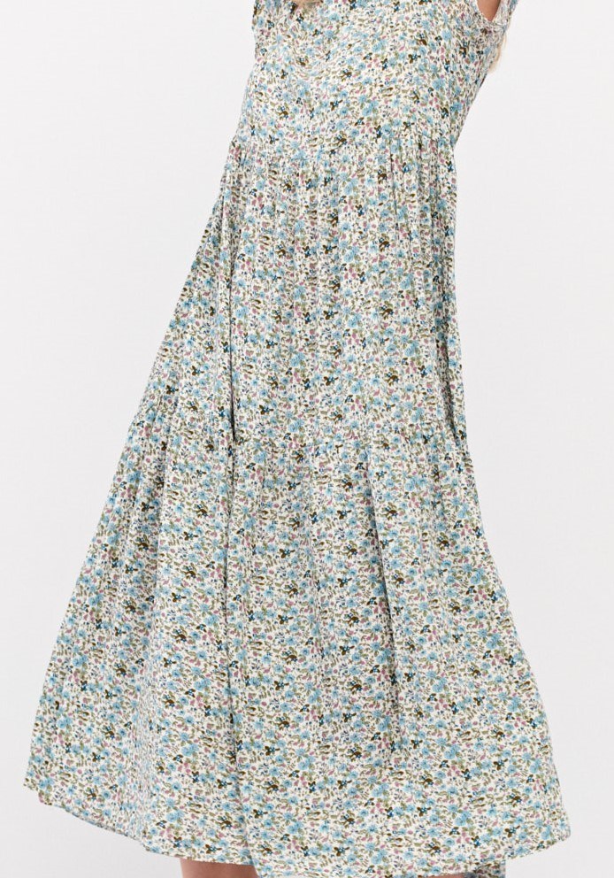 Sukienka w drobne kwiatki 1067