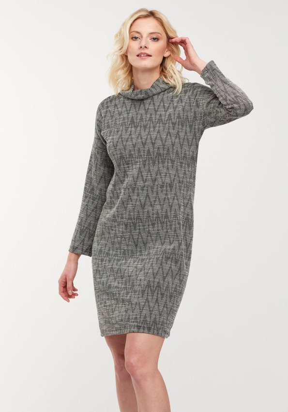 Sukienka w geometryczny wzór 1923