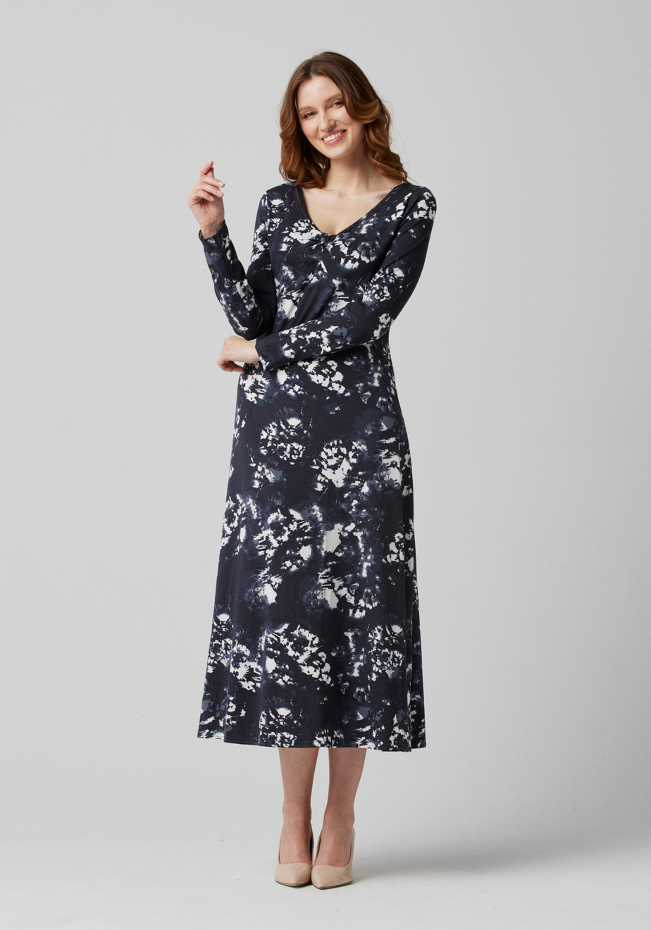 Sukienka midi w stylu tie-dye 1891