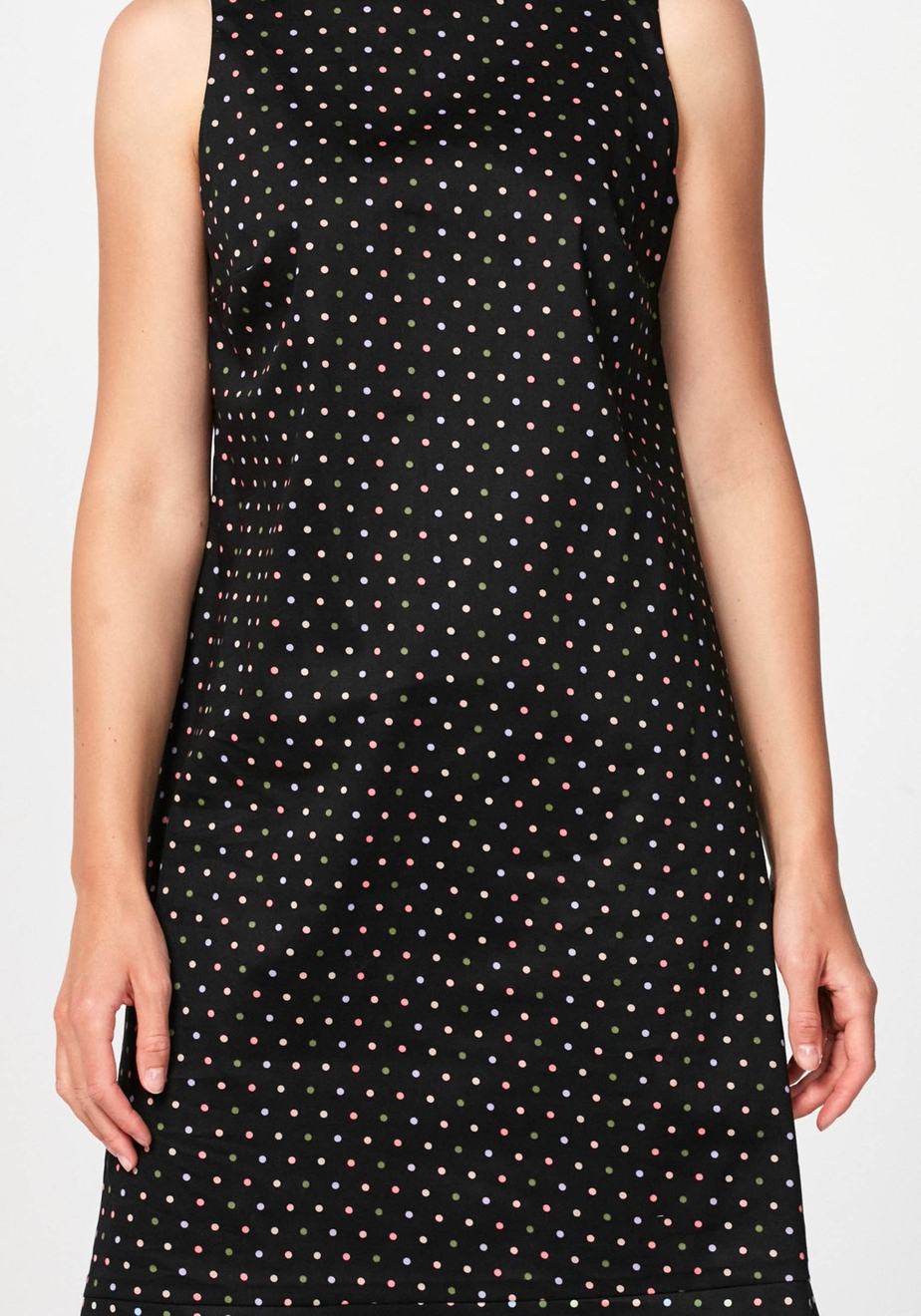 Sukienka w kolorowe kropki 1670