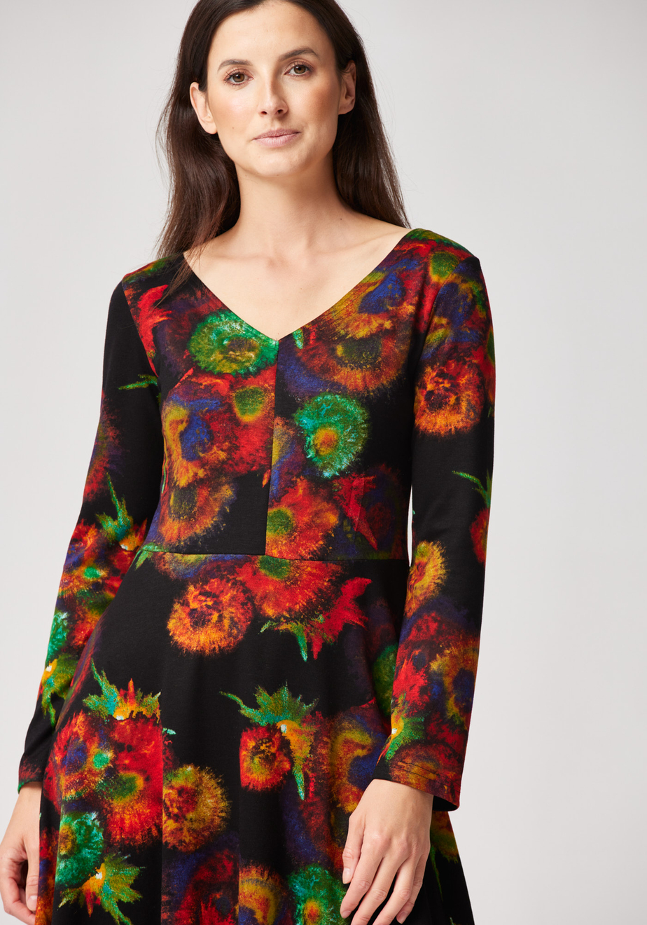 Sukienka w kolorach jesieni 1909