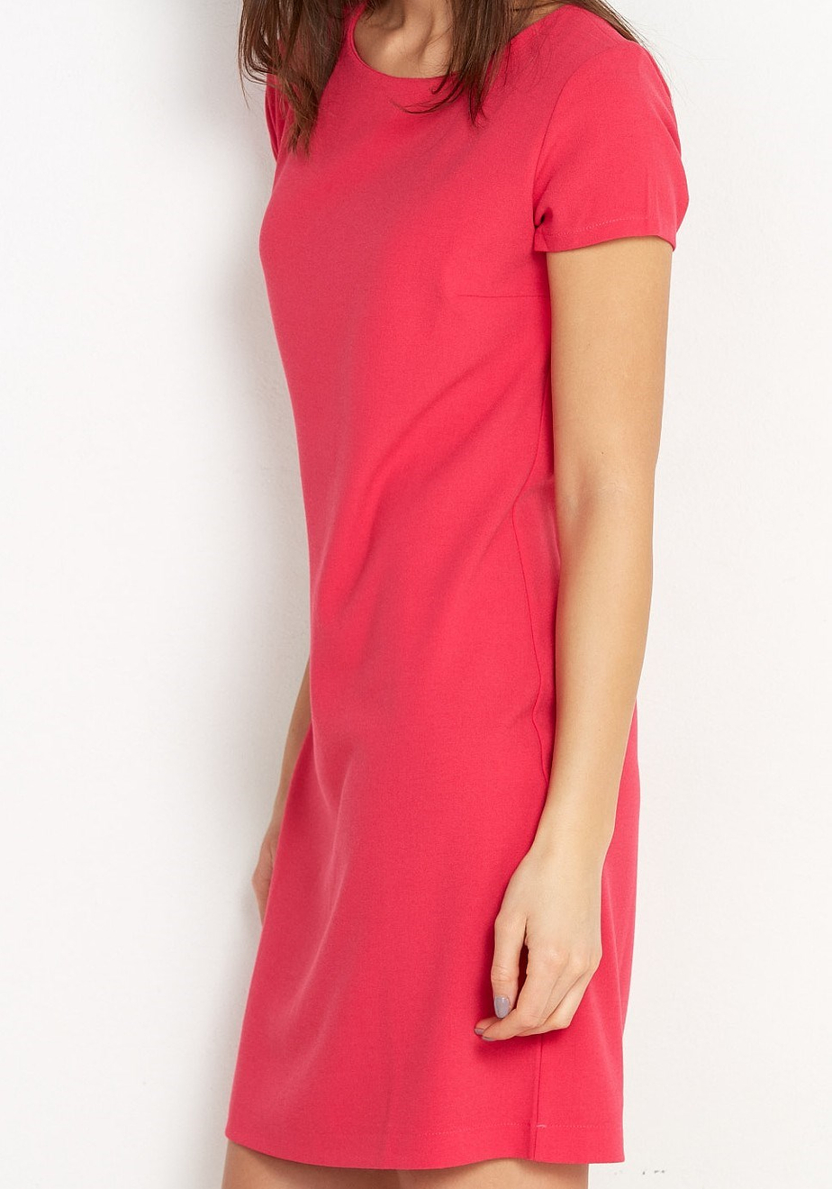 Klasyczna malinowa Sukienka 1709