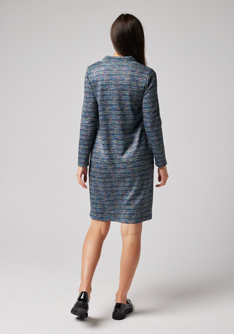 Sukienka w kolorowe paski 1837