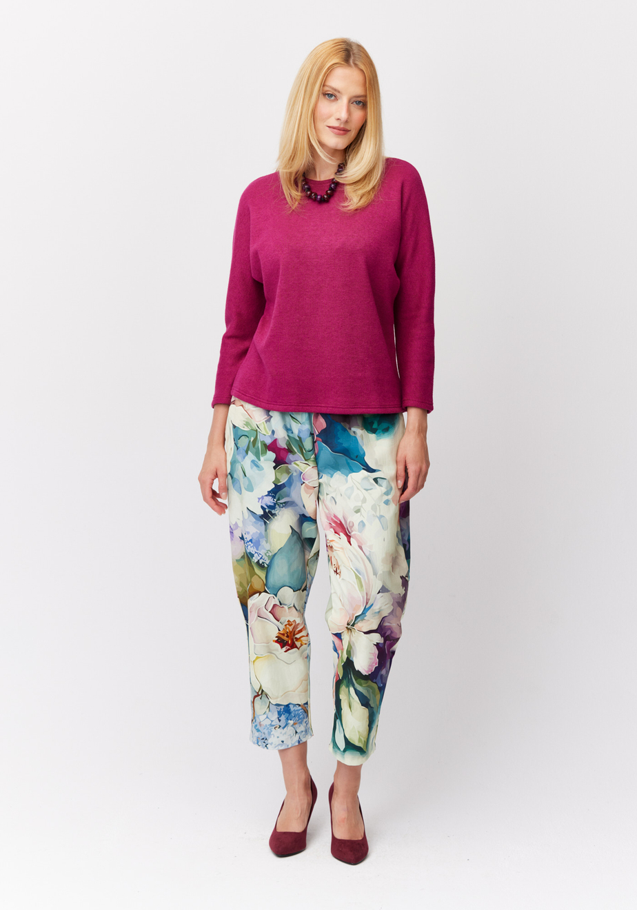 Kwieciste spodnie 5025