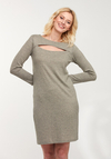 Dopasowana sukienka z wycięciem 1934