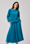 Welurowa bluza 3160