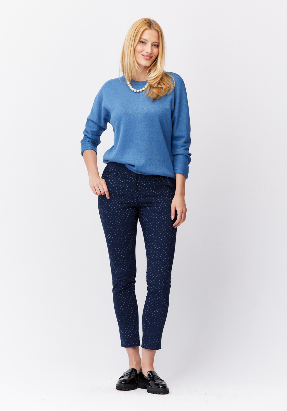 Spodnie o delikatnym wzorze 5151