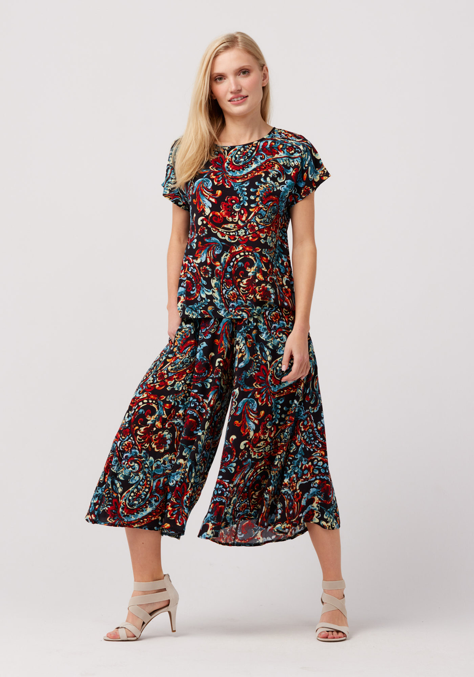 Wzorzysta bluzka 3426