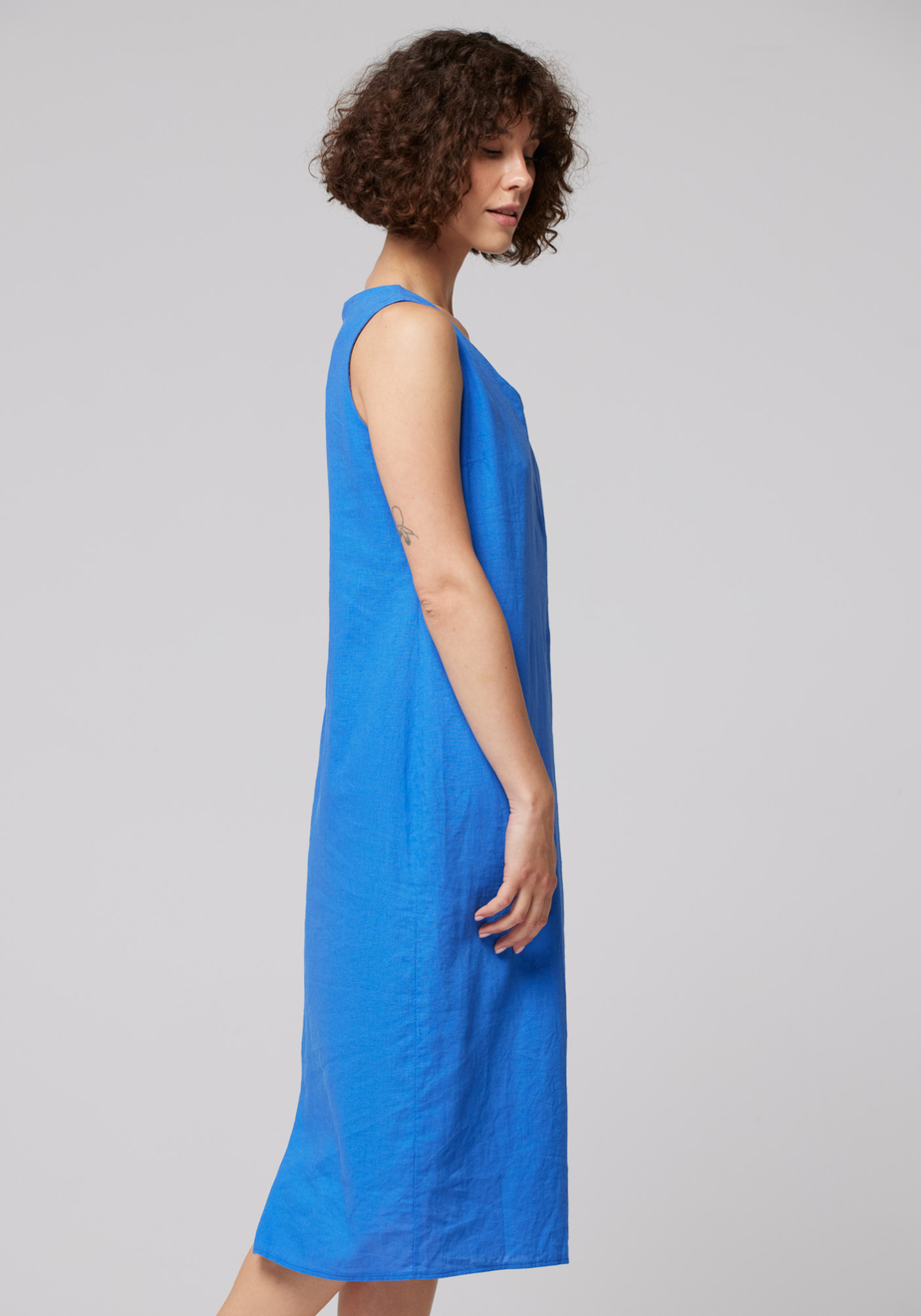 Prosta lniana sukienka 1340