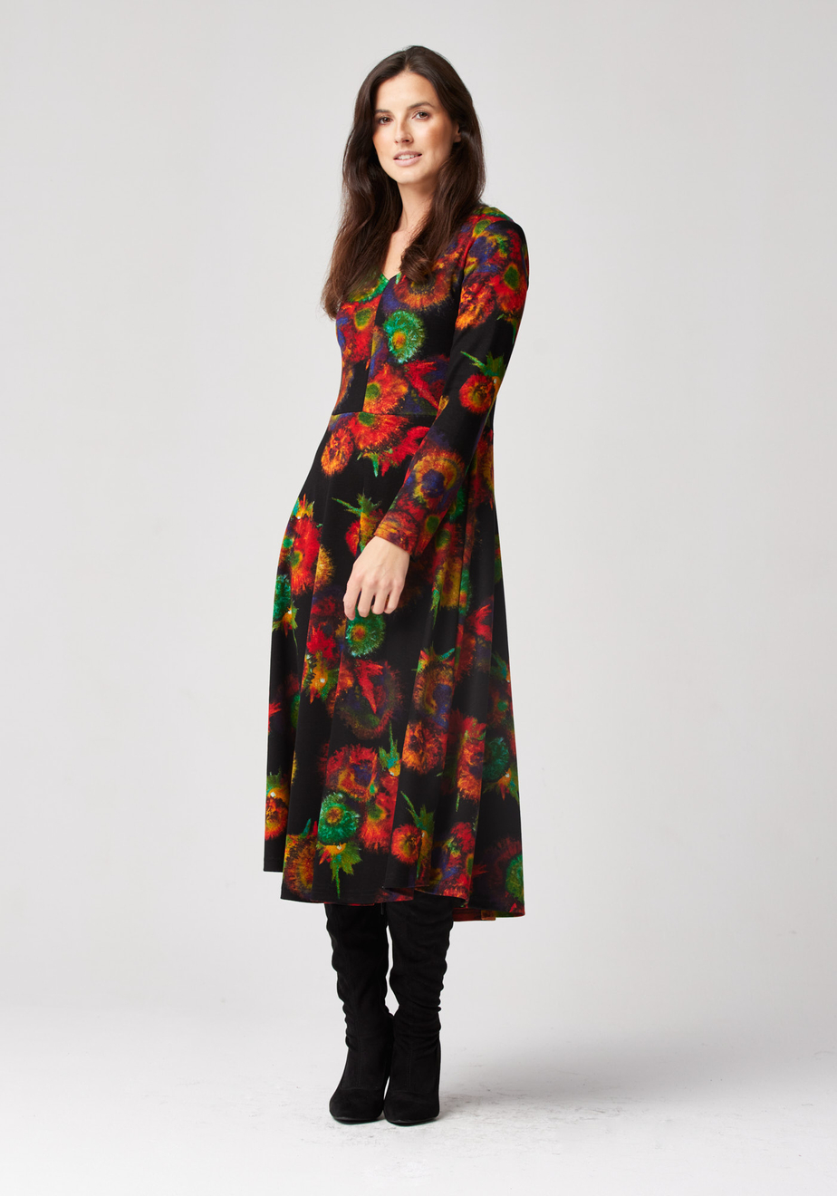 Sukienka w kolorach jesieni 1909